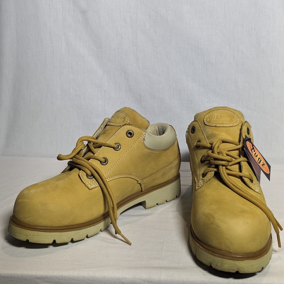 NEW Lugz Mens Chukka Waterresistant Wheat Boot Sz 11 wide - Picture 2 of 5